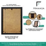 (Black, 100x70 cm) Photo Factory Frame | Wooden Photo & Art Frame